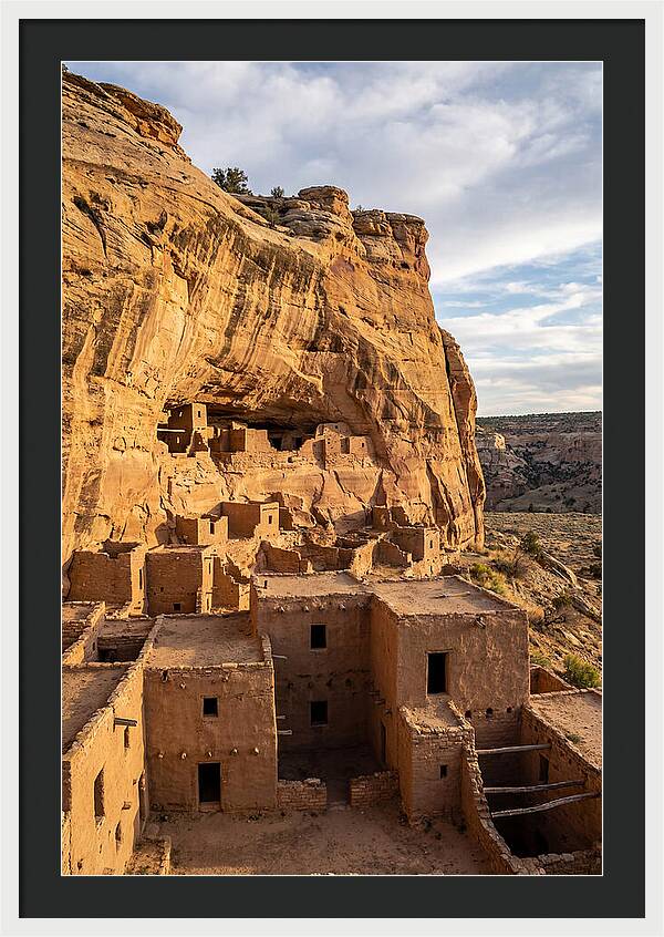 Acoma Sky City At Dusk