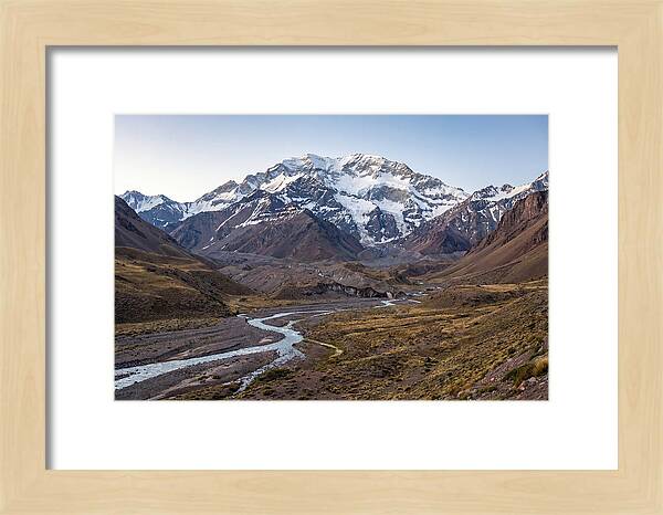 Aconcagua From The Horcones Valley