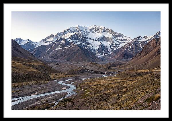 Aconcagua From The Horcones Valley