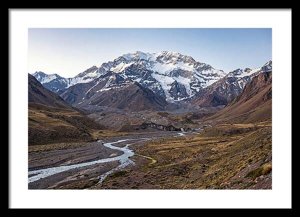 Aconcagua From The Horcones Valley