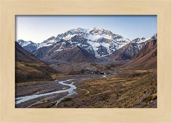 Aconcagua From The Horcones Valley