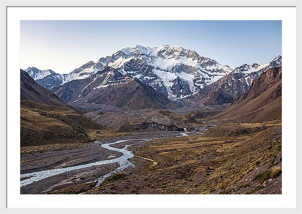 Aconcagua From The Horcones Valley