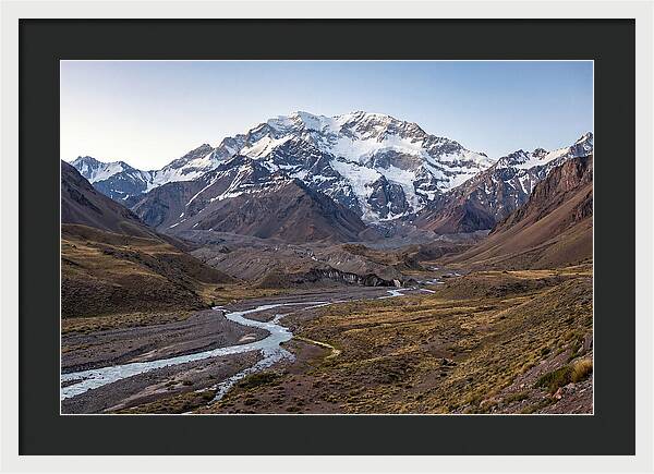 Aconcagua From The Horcones Valley