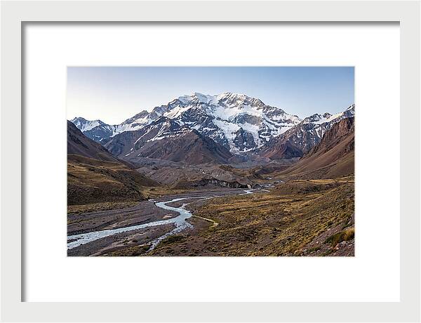 Aconcagua From The Horcones Valley