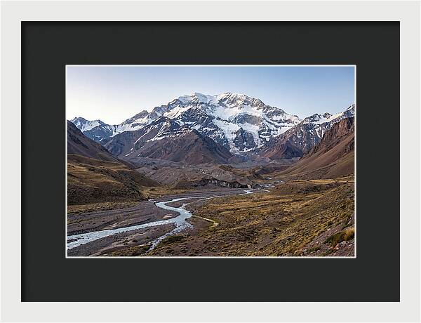 Aconcagua From The Horcones Valley