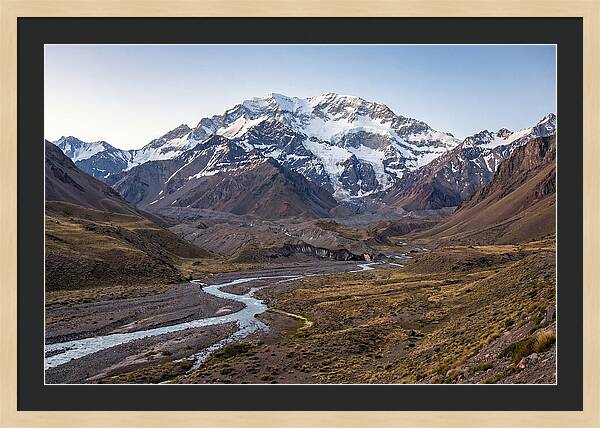 Aconcagua From The Horcones Valley