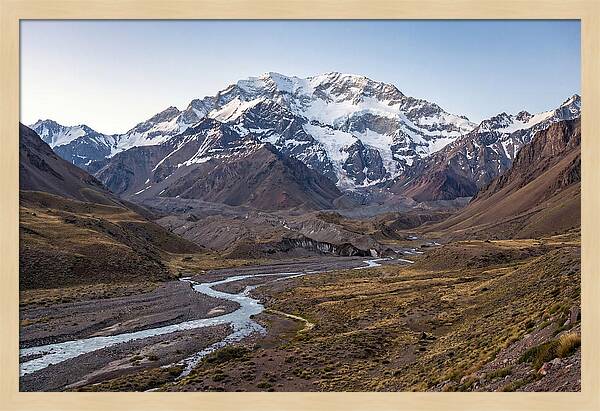 Aconcagua From The Horcones Valley