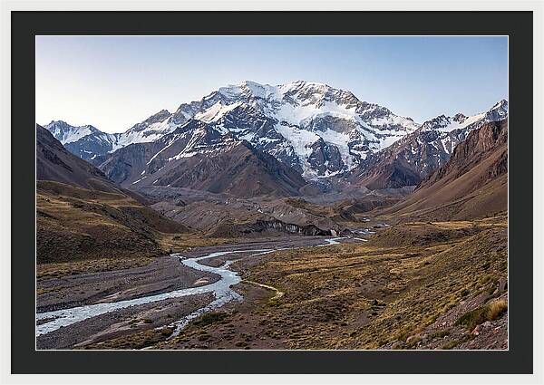 Aconcagua From The Horcones Valley