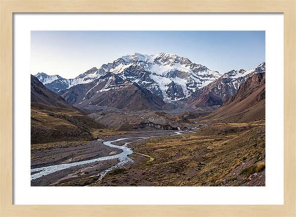 Aconcagua From The Horcones Valley