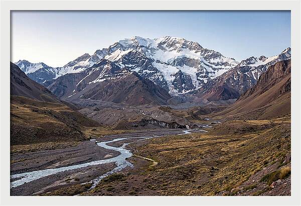 Aconcagua From The Horcones Valley