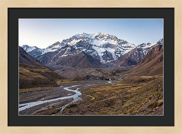 Aconcagua From The Horcones Valley