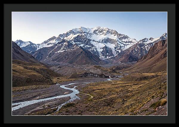 Aconcagua From The Horcones Valley
