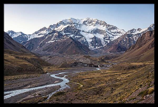 Aconcagua From The Horcones Valley