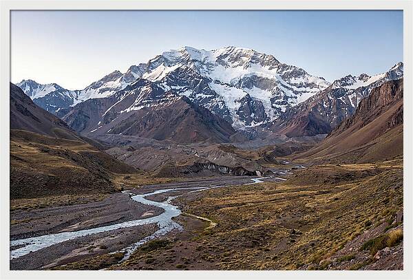 Aconcagua From The Horcones Valley