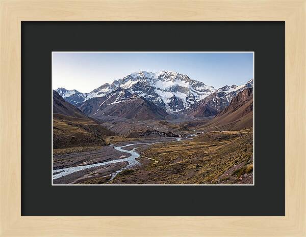 Aconcagua From The Horcones Valley