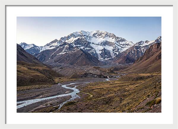 Aconcagua From The Horcones Valley
