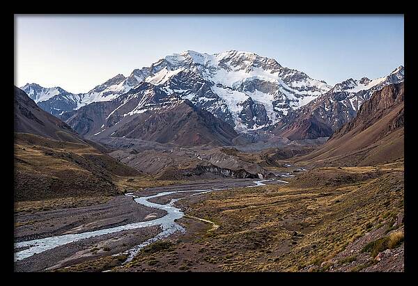 Aconcagua From The Horcones Valley