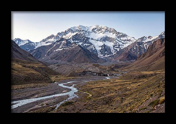 Aconcagua From The Horcones Valley