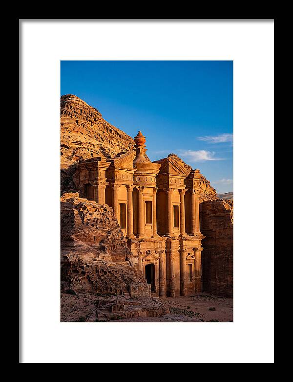 Ad Deir At Golden Hour