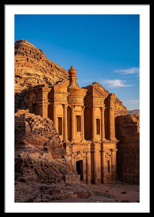 Ad Deir At Golden Hour