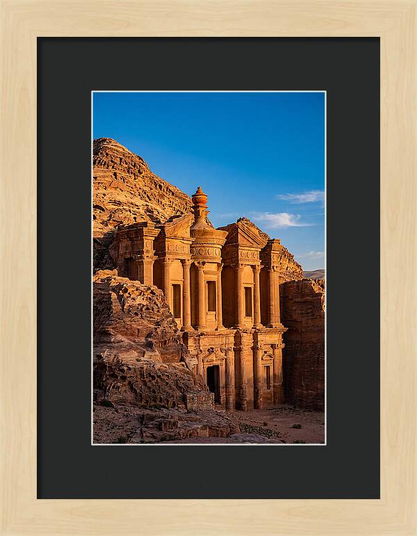 Ad Deir At Golden Hour