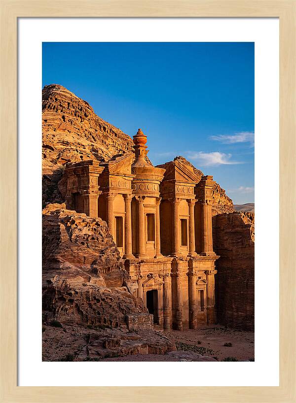 Ad Deir At Golden Hour