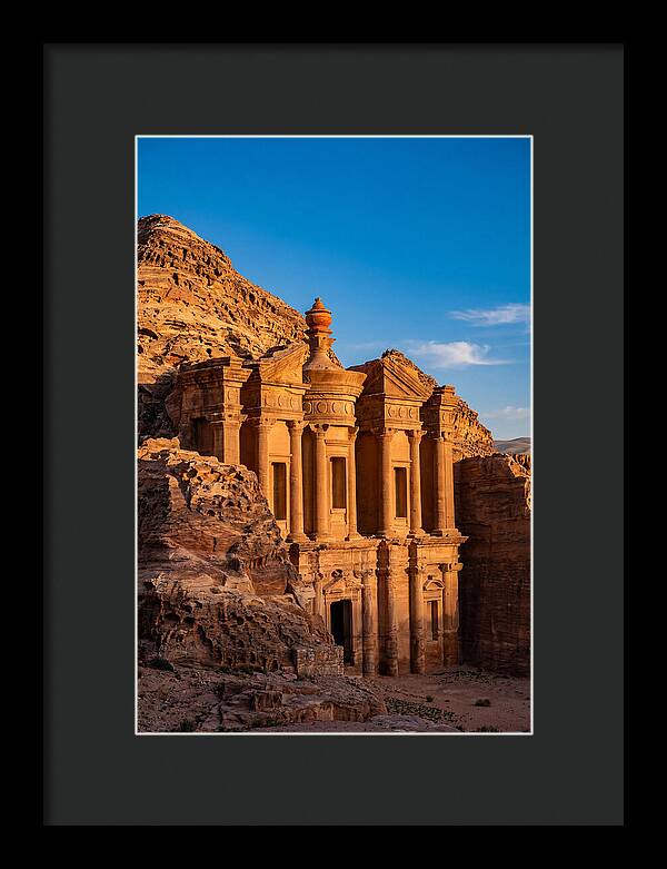 Ad Deir At Golden Hour