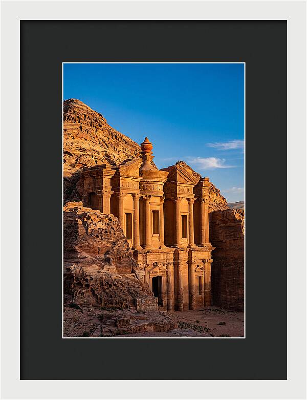 Ad Deir At Golden Hour