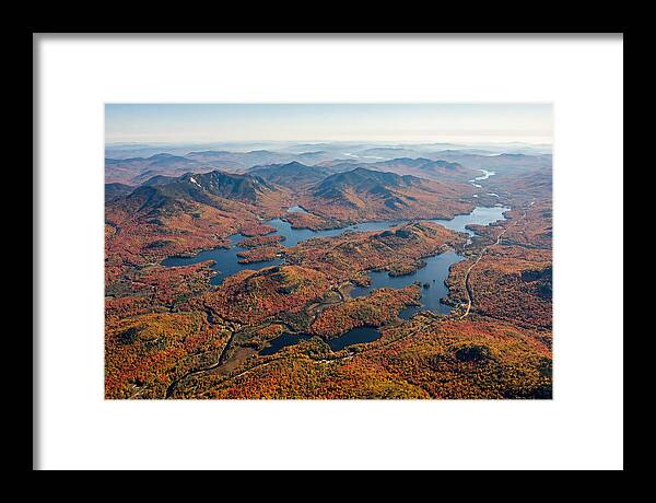 Adirondack Mountains In Autumn Splendor
