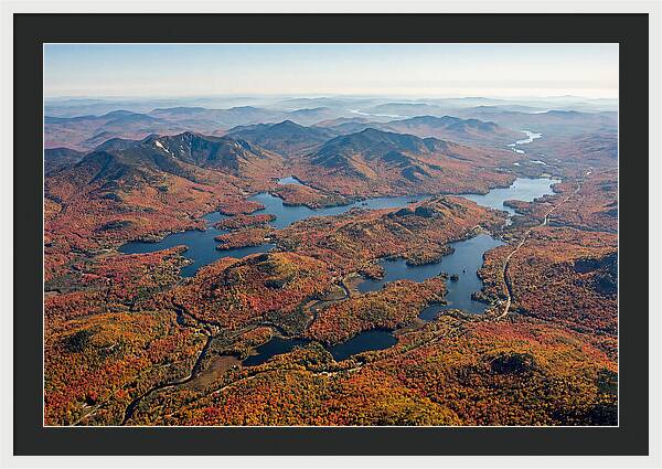 Adirondack Mountains In Autumn Splendor
