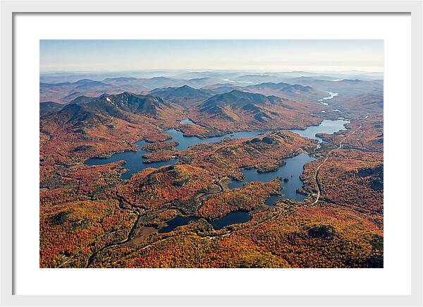 Adirondack Mountains In Autumn Splendor
