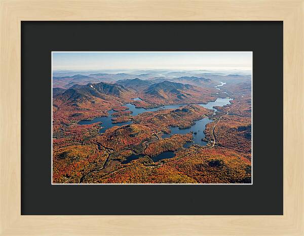 Adirondack Mountains In Autumn Splendor