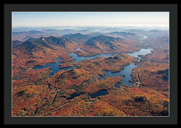 Adirondack Mountains In Autumn Splendor