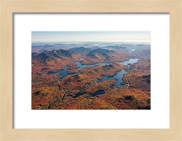 Adirondack Mountains In Autumn Splendor