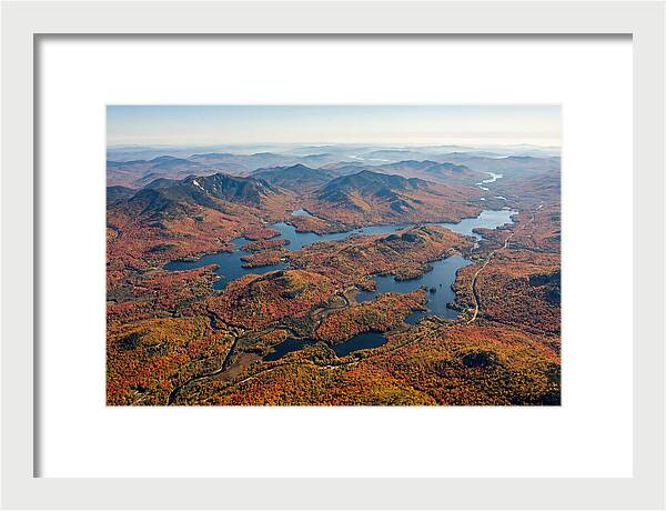 Adirondack Mountains In Autumn Splendor