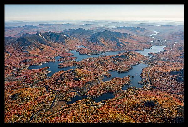 Adirondack Mountains In Autumn Splendor