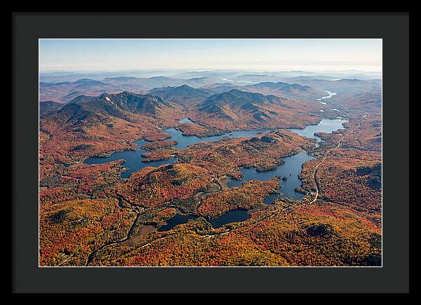 Adirondack Mountains In Autumn Splendor