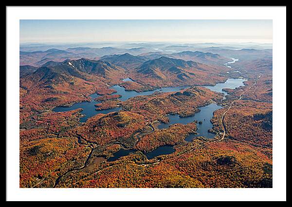 Adirondack Mountains In Autumn Splendor