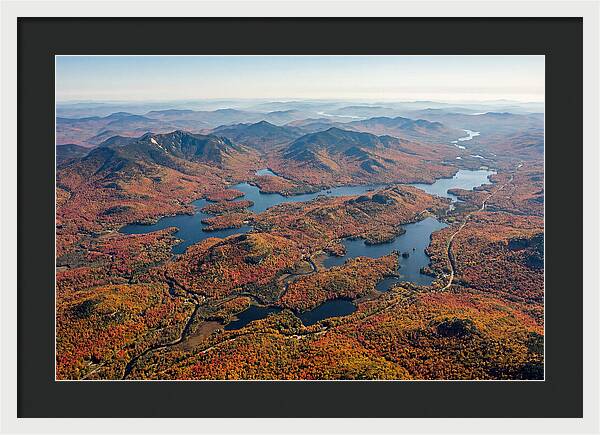 Adirondack Mountains In Autumn Splendor
