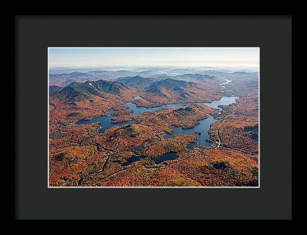 Adirondack Mountains In Autumn Splendor
