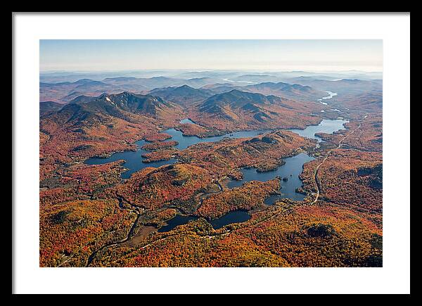 Adirondack Mountains In Autumn Splendor