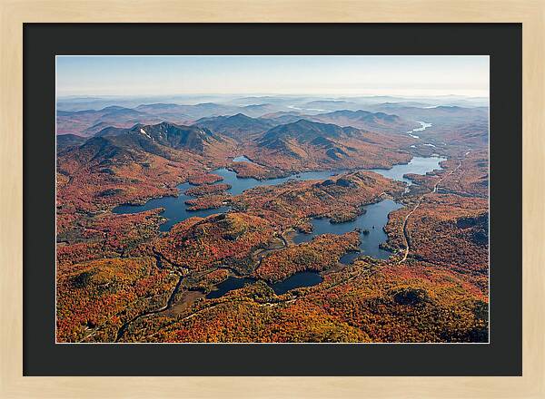 Adirondack Mountains In Autumn Splendor