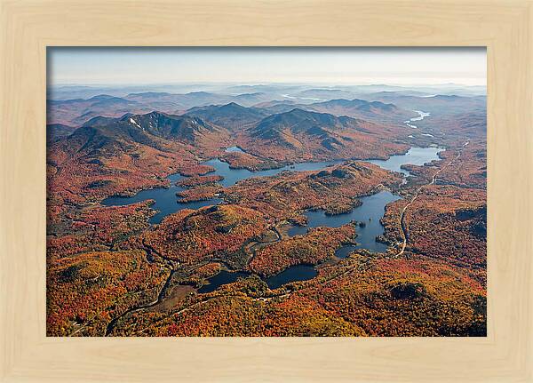 Adirondack Mountains In Autumn Splendor