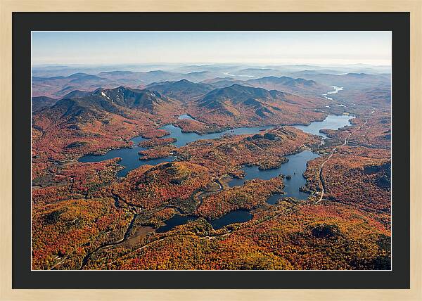 Adirondack Mountains In Autumn Splendor