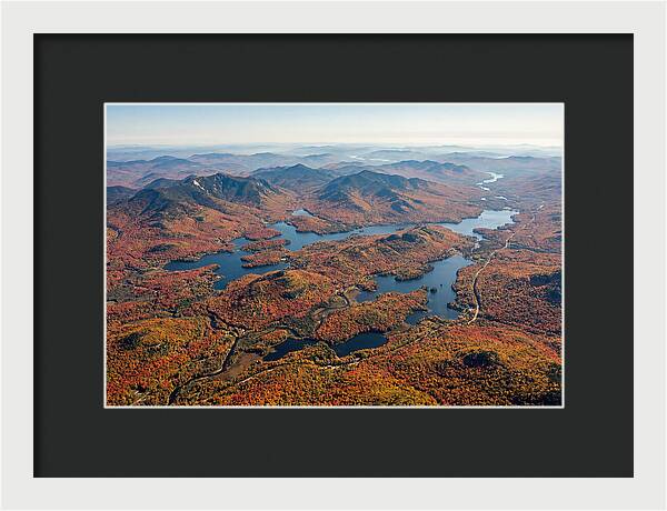Adirondack Mountains In Autumn Splendor