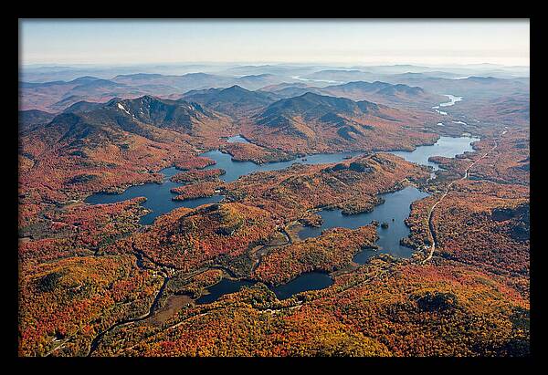 Adirondack Mountains In Autumn Splendor