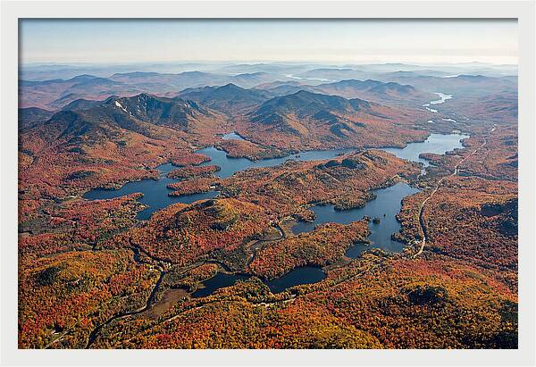 Adirondack Mountains In Autumn Splendor