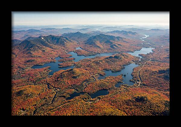Adirondack Mountains In Autumn Splendor