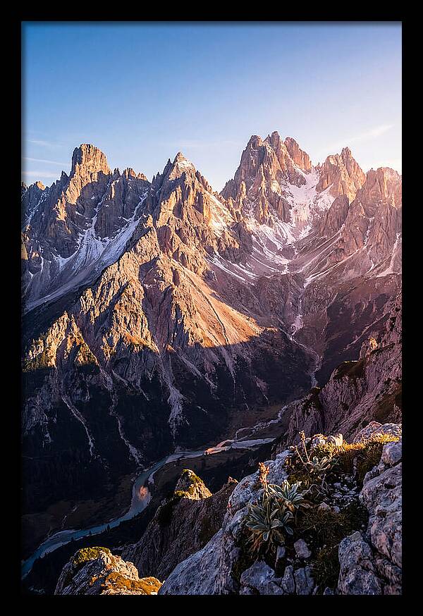Adirondack Peaks At Dusk