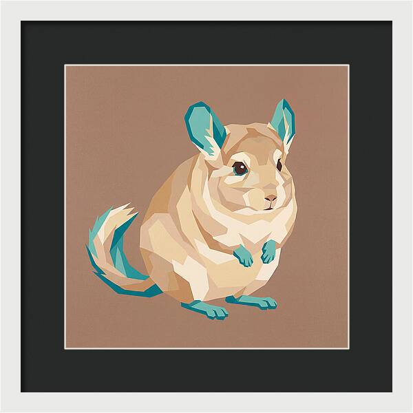 Adorable Chinchilla Closeup